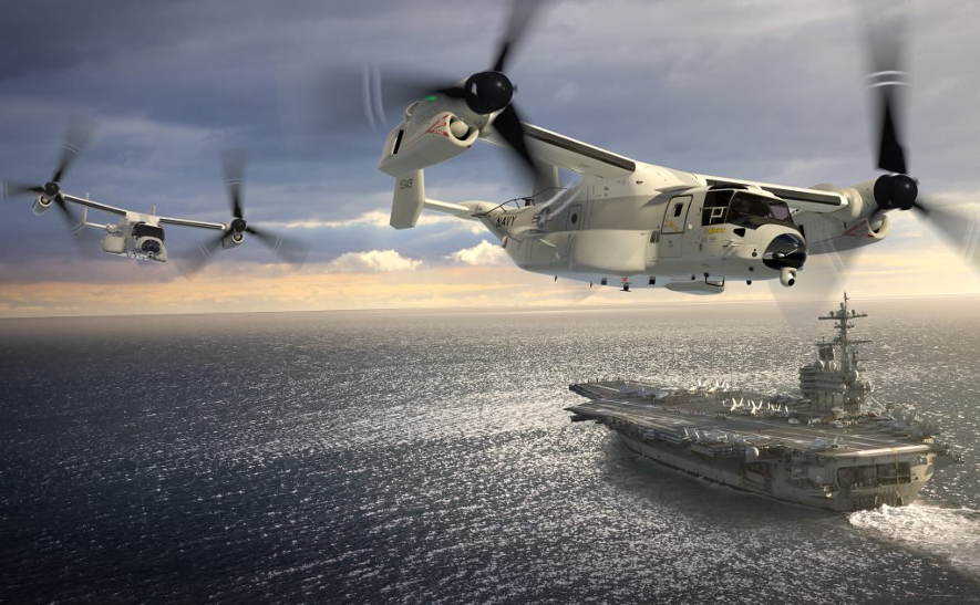 美軍新型艦載運輸機—CMV-22B“魚鷹”運輸機