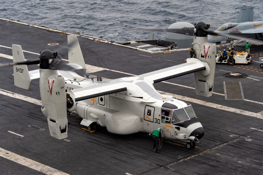 美國海軍CMV-22B艦載運輸機